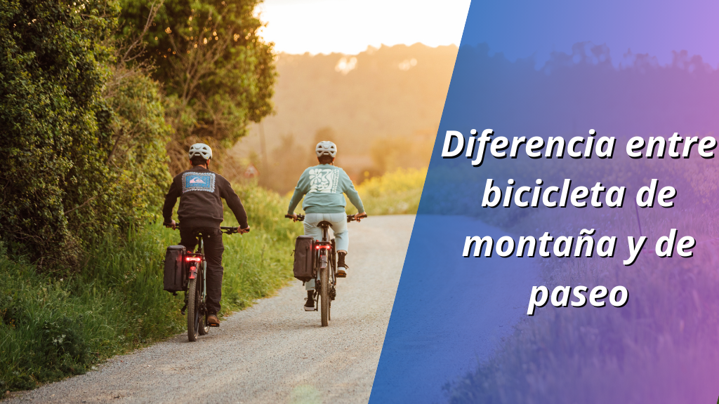 Diferencia entre bicicleta de montaña y de paseo